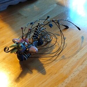 Amazing bird of paradise brooch by Cynthia Chuang